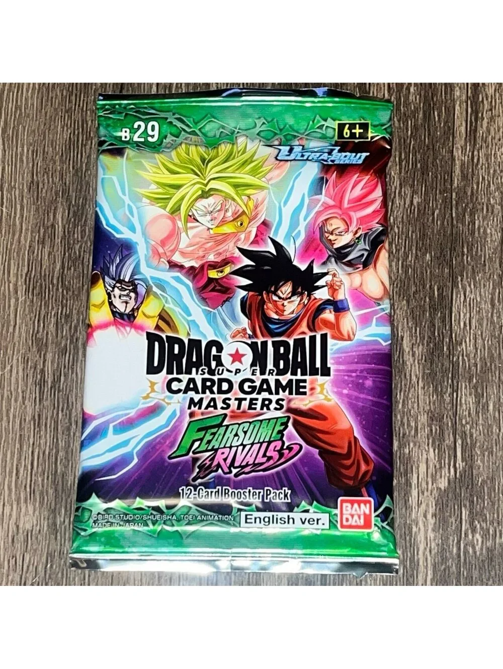 New Dragon Ball Super Fearsome Rivals Booster Pack